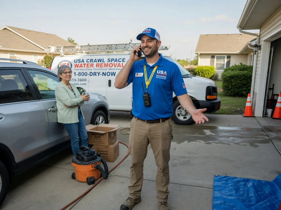 Crawl Space Water Removal Choctaw, AR FAQs